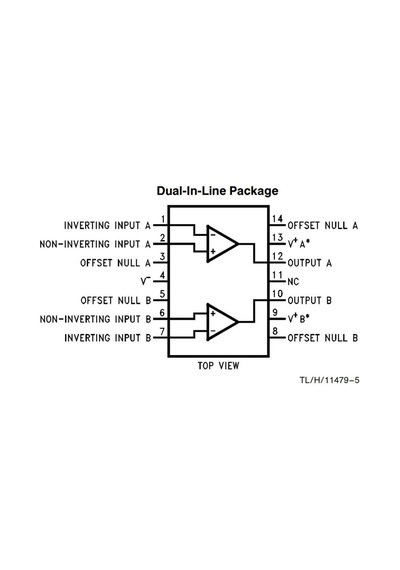Lm747 Dıp-14 Opamp Entegresi