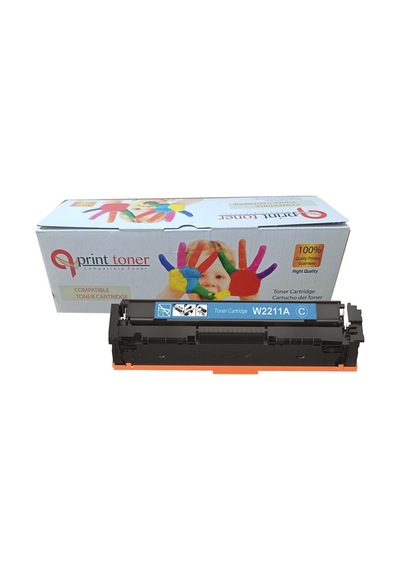 Hp 207a Muadil Toner Çipsiz Mavi W2211a Garantli Toner Yeni Versiyon M255 Mfp M282 Mfp M283