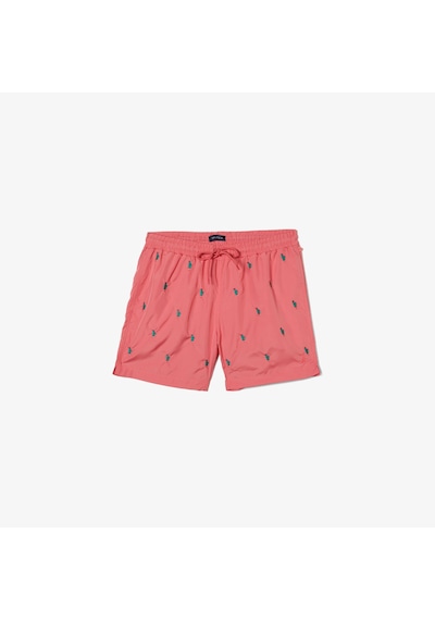 Nautica Nautıca Erkek Pembe Desenli Mayo Şort Desenli T35224t Pembe