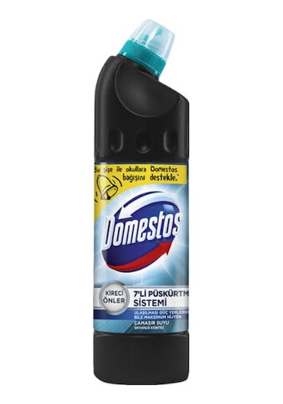 Domestos Okyanus Esintisi 7'li Püskürtme Sistemi Çamaşır Suyu 693 ML