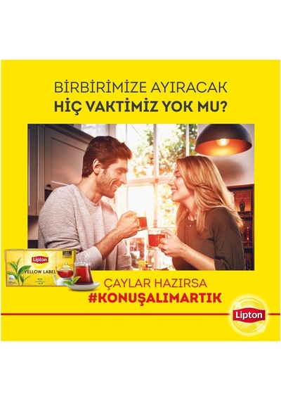 Lipton Yellow Label Demlik Poşet Çay 100'Lü