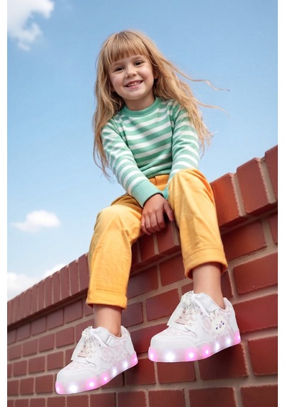 Dark Seer Kids Ds Chen Sneaker 2026 Çocuk Beyaz-pudra
