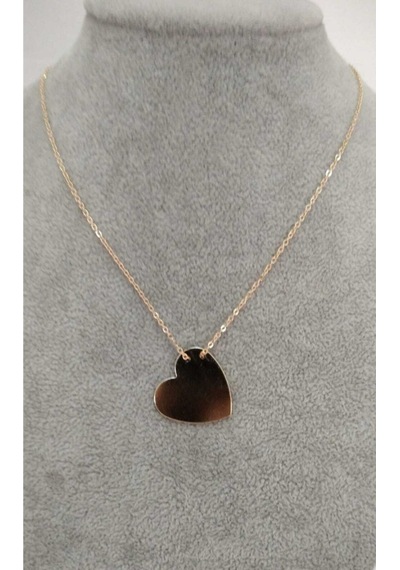 Rose Renk Kalp Model Kolye Gold Rose Renk - 95940151 Gold Rose Renk