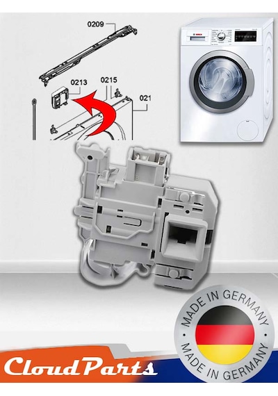 Bosch Uyumlu/siemens/profilo Çamaşır Makineleri İle  Elektriksel Kapak Kilidi luğu Sorunuz