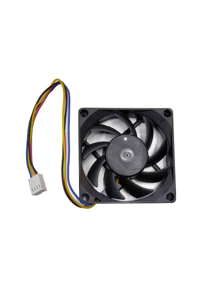 7 Cm 12v 4 Pinli Fan 7cmx7cmx1.5cm 12v 7cm Fan