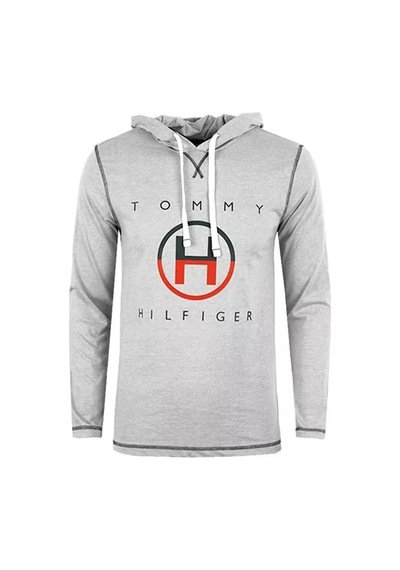 Tommy Hilfiger Tommy Hılfıger Kapşonlu Sweatshirt 09t4147-004 Gri