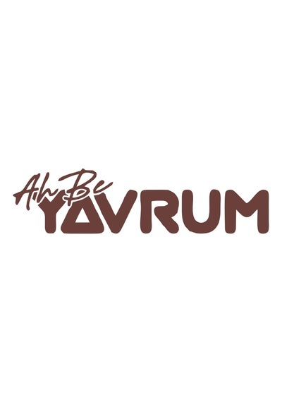 Ah Be Yavrum Araba Sticker 17x17 Cm Kahverengi