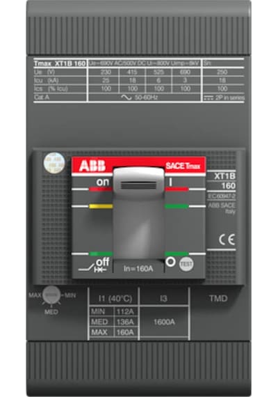 Abb 1Sda067417R1 Kompakt Şalter Xt1N Tmd 125A 36Ka
