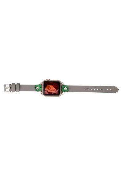 Bouletta Apple Watch Uyumlu Deri Kordon Clover 38-40-41Mm St Rst9