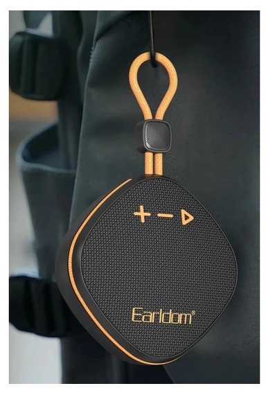 Earldom A34 Bt 5.3 Mini Kablosuz Hoparlör - Siyah-yeşil 1
