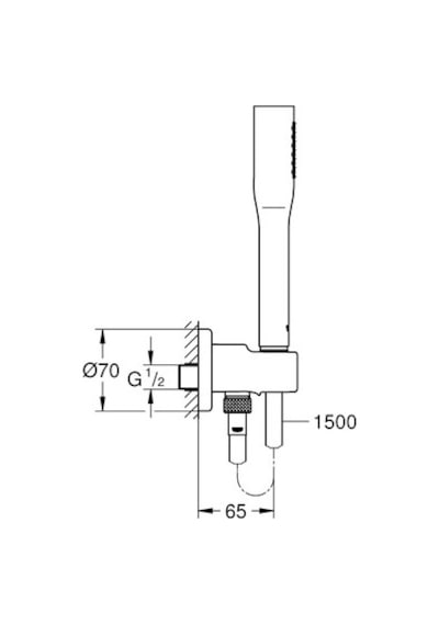 Grohe Euphoria Cosmopolitan Stick Duş Seti - 6998