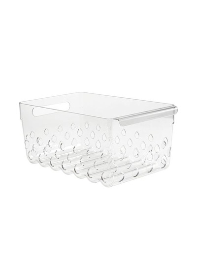 Ikea Klıppkaktus Buzdolabı İçin Saklama Sepeti, Şeffaf, 30x19x14 Cm