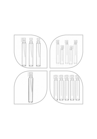 2 Ml Ve 3 Ml 20 Adet Çubuklu Boş Şişe