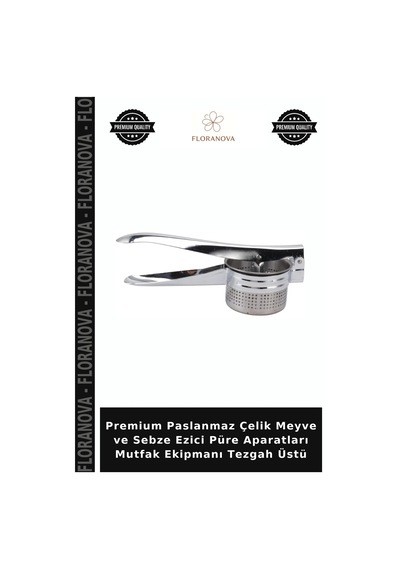 Premium Paslanmaz Çelik Meyve Ve Sebze Ezici Püre Aparatları Mutfak Ekipmanı Tezgah Üstü