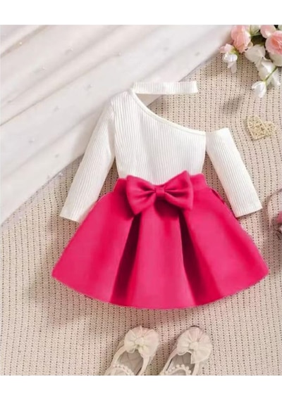 My Kids Wear Bayramlık Kız Çocuk Alt Üst Takım Pembe
