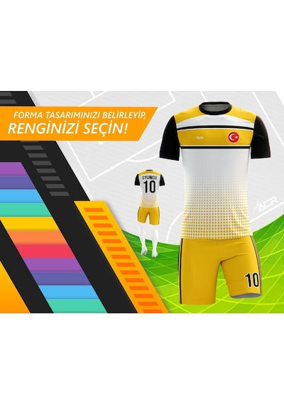 Acr Giyim Kişiye Özel Futbol Forması - Dizayn : Bant