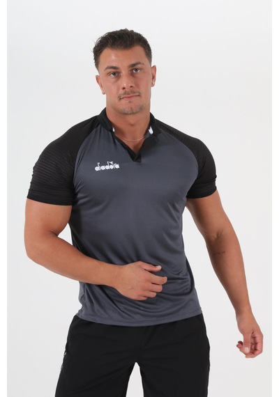 Diadora Premium Kamp T-shirt Antrasit Gri