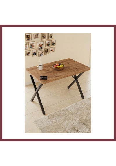 Storeşahin Masa Atlantik Kahverengi 110x70 Cm Shn0720 Storeşahin Masa Atlantik Kahverengi 110x70 Cm Shn0720
