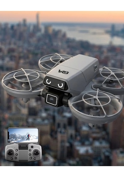 App Kontrollü Kameralı Mini Drone Headless Mod Özellikli - 4971