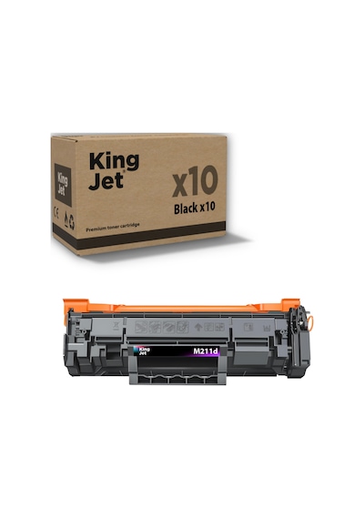 Kingjet Hp Uyumlu M211d Standart Kapasiteli 10'lu Paket Toner Çipli 136a W1360a