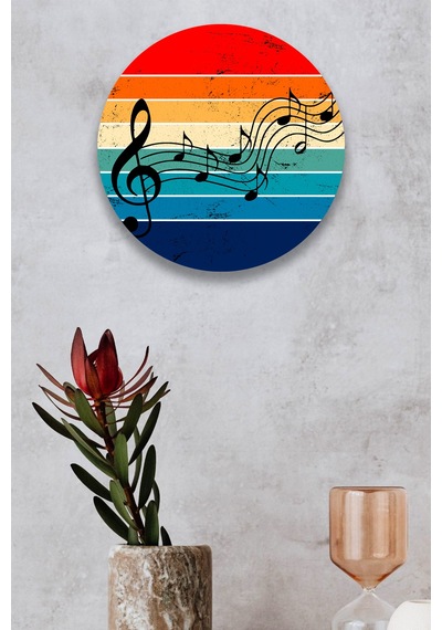 Müzik, Retro, Rock, Gitar, Tablo Modelleri, Tasarım Müzik Poster Şık Duvar Dekorasyonu
