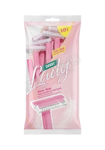 4 Adet Derby Lady Banyo 10'lu Poşet