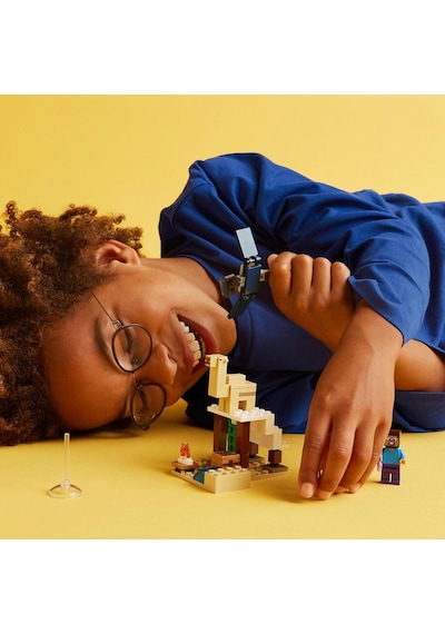 LEGO® Minecraft Steve'in Çöl Keşfi 21251 6+ Yaratıcı Oyuncak Yapım Seti - 75 Parça
