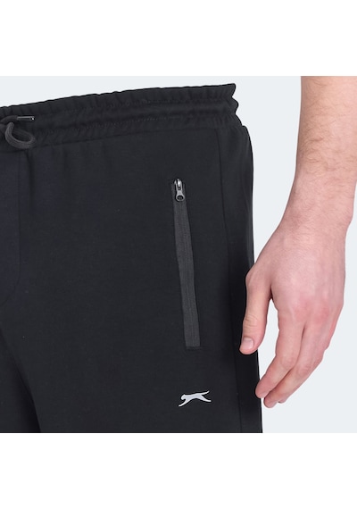 Slazenger KATAR Erkek Cepli Siyah Eşofman Altı