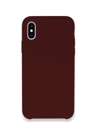 Apple iPhone  Uyumlu-  Xs Max Kılıf Lansman Legant Silikon - Bordo