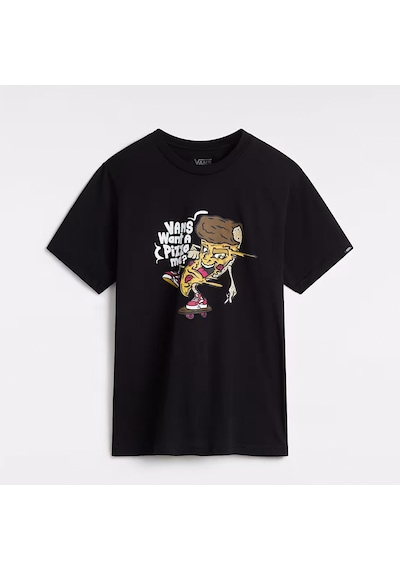 Vans Pizza Me Ss Çocuk Siyah T-shirt 026 Vn000nq2blk1 Siyah