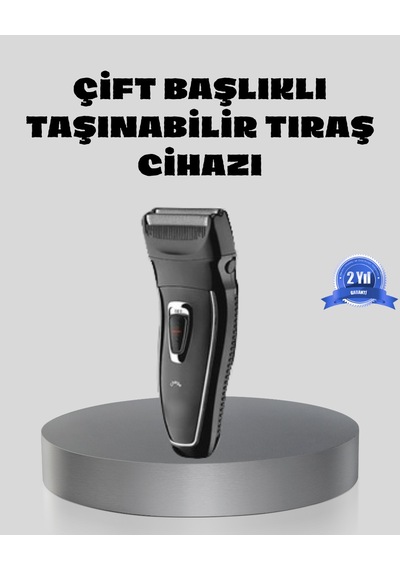 Diğer Erkek Tıraş Makinesi Kablosuz Kuru Tıraş Folyo Başlık Yıkanabilir Gövde