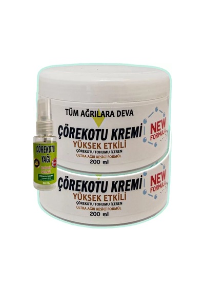 Hubrendy Sh Çörek Otu Agrirelax Kremi 2tane 200 Ml White Box + 30 Ml Çörek Otu Agriyağı