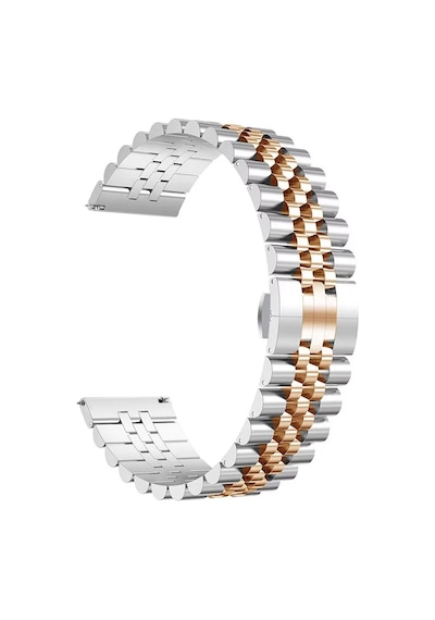 Forzacase Havit M9030 Pro 46mm İle Uyumlu Rolex Tasarım Metal Kordon Kayış - Fc925