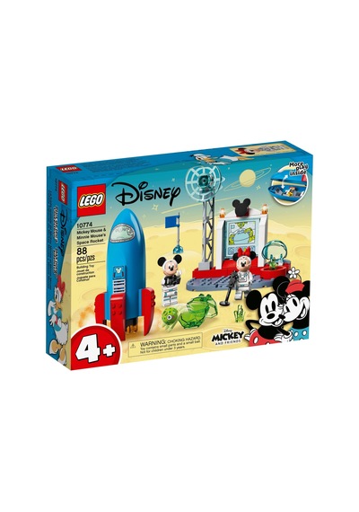 LEGO® Disney 10774 Mickey ve Minnie Fare'nin Uzay Roketi 88 Parça