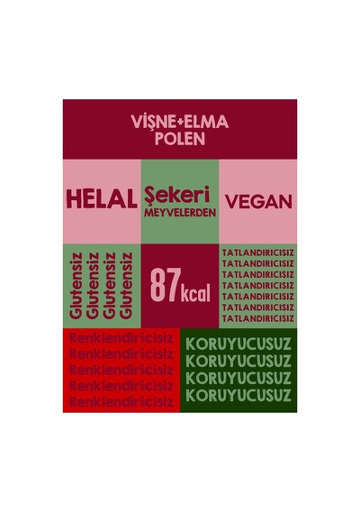 Mixmey Vişne Şöleni Meyve Barı – 12 Adet | Atıştırmalıklar – Glutensiz, Koruyucusuz - 12 Adet