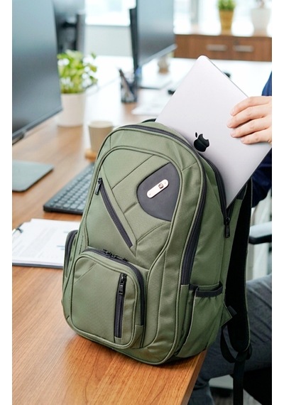 Ful Usa Gunner Askerı Yeşil 17" Unısex Laptop Sırt Çantası