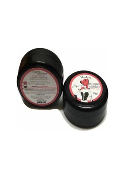 Hintohu Nipple Nibblers Tingle Balm Strawberry Flavored 50ml Çilekli Göğüs Bakım Kremi 2 Adet