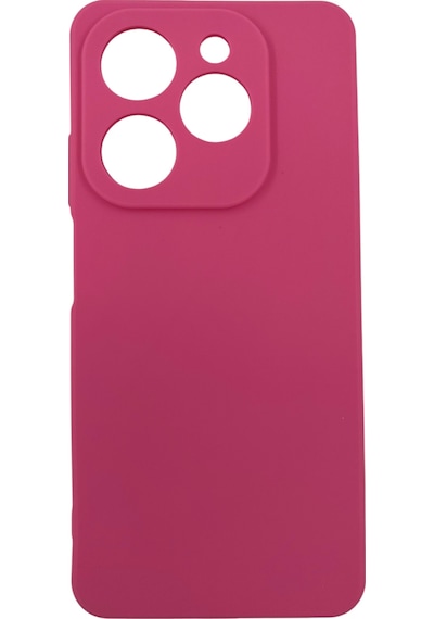 Nettech İnfinix Hot 40i Uyumlu Trend Seri Arka Koruma Kılıf - Pembe Pembe