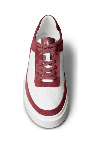 Calvin Klein Basket Cupsole Laceup Lth-su-10125 Beyaz