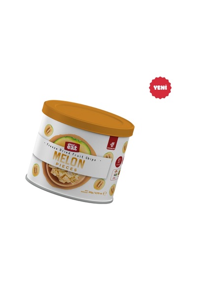 Evereat Kavun Kuru Meyve Cipsi - Dondurularak Kurutulmuş Freeze Dried Çıtır Kavun 35 G