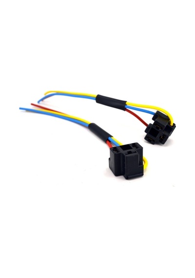 2 Adet H4 Ampul Duyu Atom Far Fişi 1.5mm Kablolu Soket