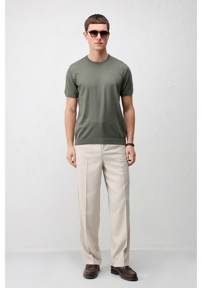 Antioch Comfort Slim Triko T-shirt Haki