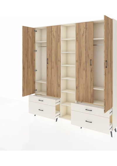 Arges Dolap 12 Raflı 4 Çekmeceli 2 Askılı 220x30x243 Aytaşı-çam/aytaşı Atlas Çam/aytası Arges Dolap 12 Raflı 4 Çekmeceli 2 Askılı 220x30x243 Aytaşı-çam/aytaşı Atlas Çam/aytası