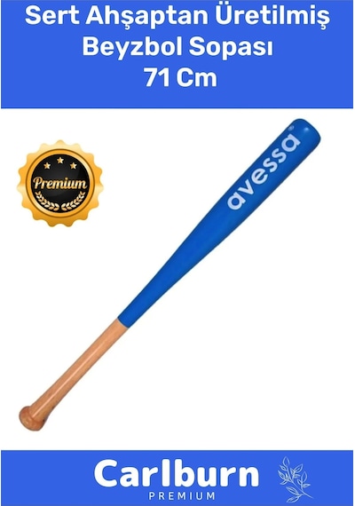 Premium Özel Üretim Mükemmel Kavrayışlı Ahşap 28 İnc Baseboll Beyzbol Sopası 71 Cm Çok Renkli