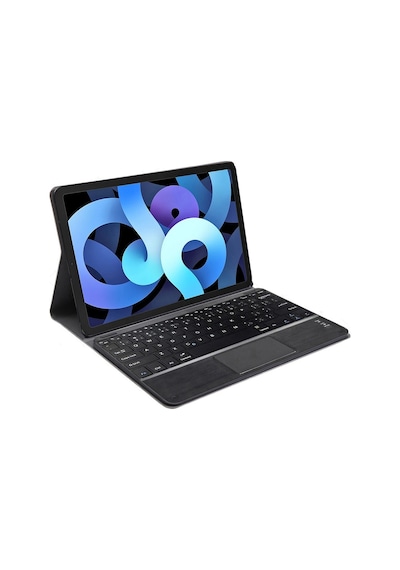 Apple Uyumlu iPad Air 4 10.9" 2020 Bt Touchpad Klavyeli Standlı Kılıf - Bkk5