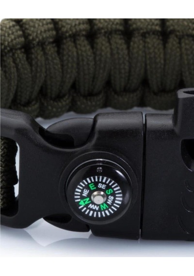 Paracord Outdoor Bileklik Çok Renkli