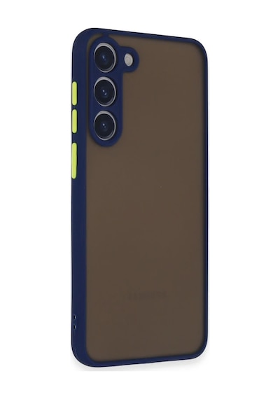 Gees Global Samsung Galaxy S23 Plus Kılıf Montreal Silikon Kapak - Lacivert Gbzs