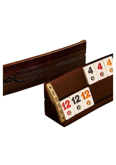 Cpx Oval Lüx Yüksek Kalite Birinci Sınıf Ağaç Okey Set