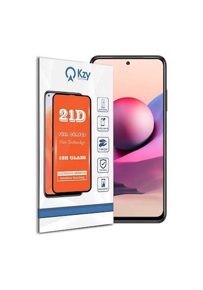 Xiaomi Redmi Note 10S Tam Kaplayan 21D Ekran Koruyucu Cam (518083245) 20 Tl Fark Ile Apple Uyumlu iPhone Hızlı Şarj Kablosu