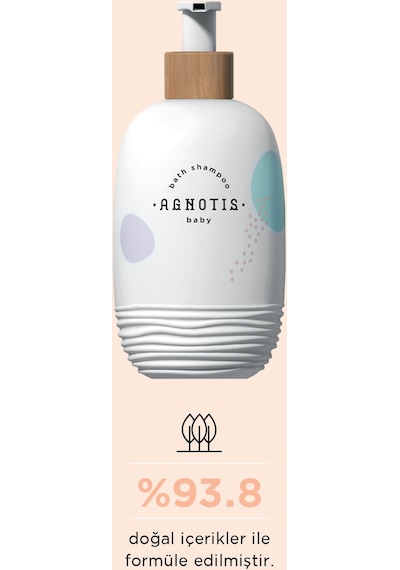 Agnotis Baby Bebekler Için Doğal Içerikli Bebek Şampuanı 400 ML
